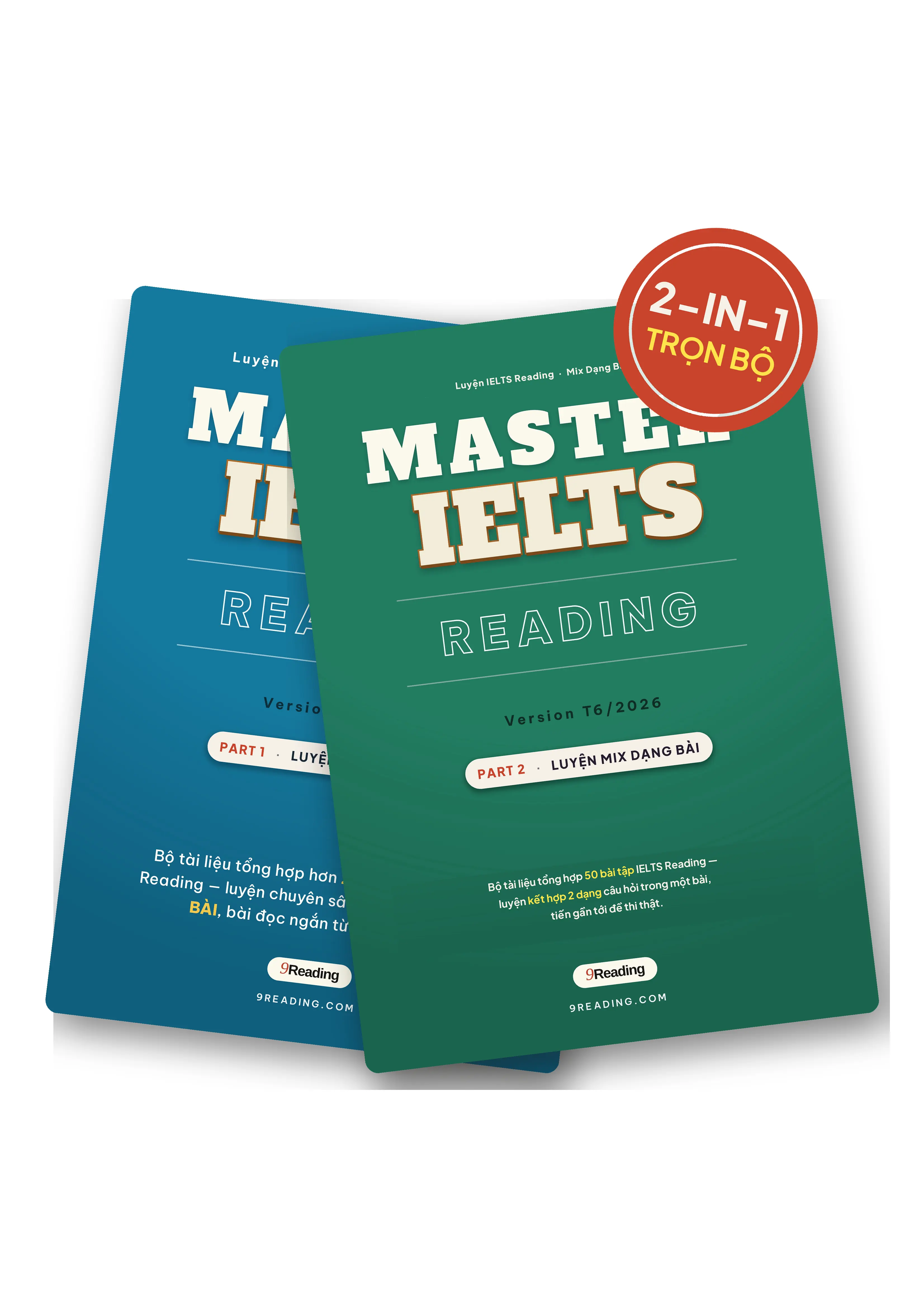 Combo Master IELTS Reading Part 1, 2 PDF