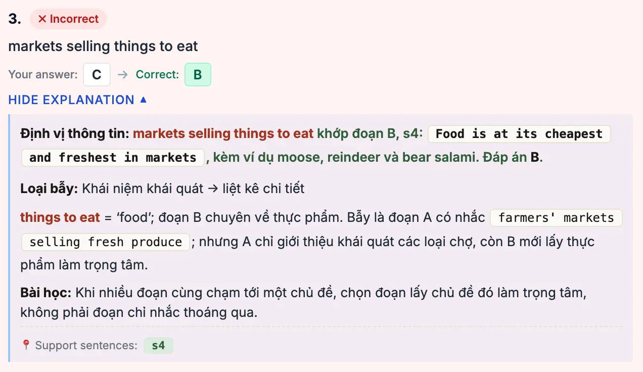 sửa chi tiết Markets selling things to eat