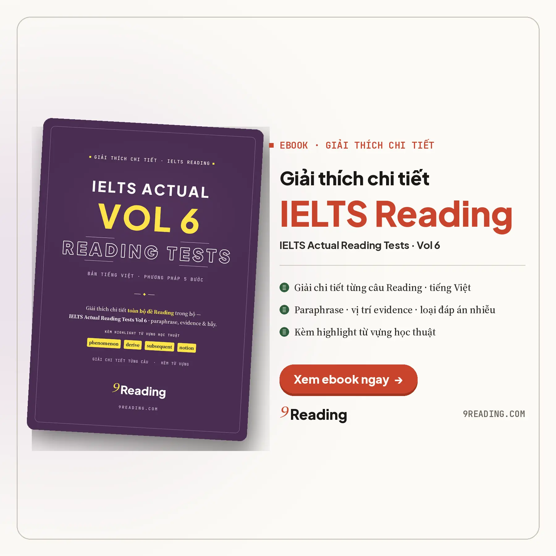 IELTS Reading Actual Tests Vol 6 PDF