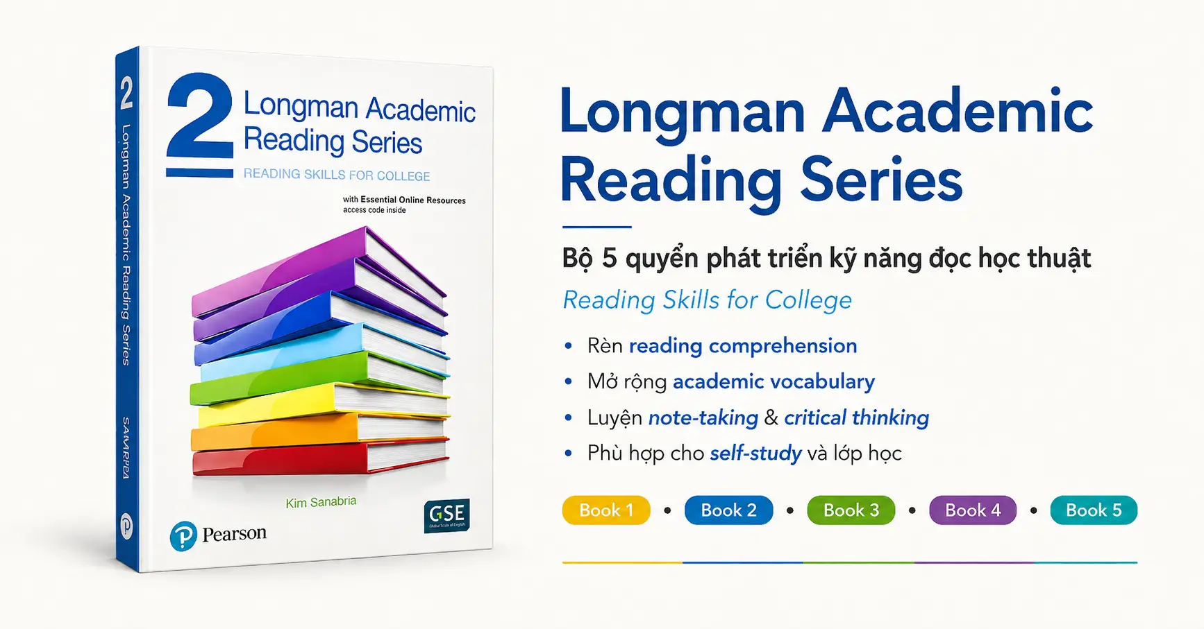 Trọn bộ Longman Academic Reading Series PDF Review